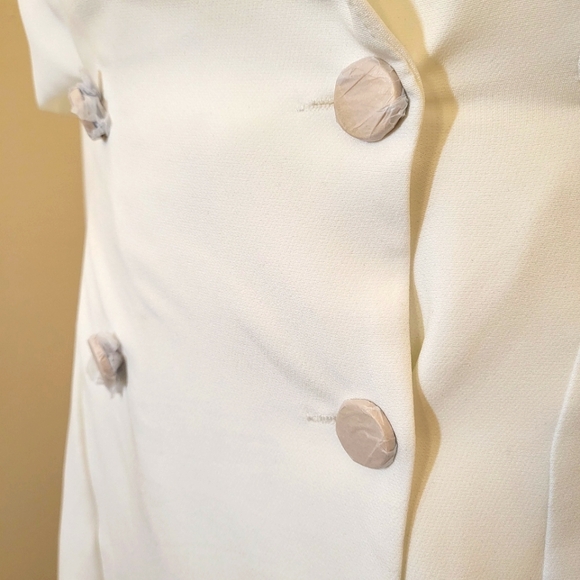 Lulus Ivory Long Sleeve Blazer Romper - Picture 7 of 10